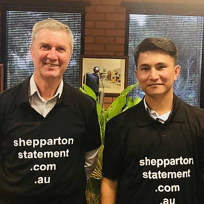 Liaqat has written his contribution to Shepparton Statement to make sure his voice will be heard.
